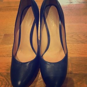 Blue Bottega Veneta pumps size 40